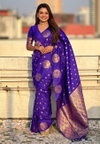 KT 189 Banarasi Soft Silk Saree Wholesale Clothing Distributors In India